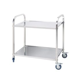 Stainless Steel Dinner Cart Square Tube