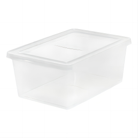 Plastic Stroage Bin With Lid