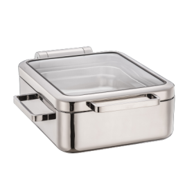 4L Stainless Steel Square Chafing Dish