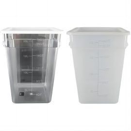 Plastic Storage Bins Square Shape