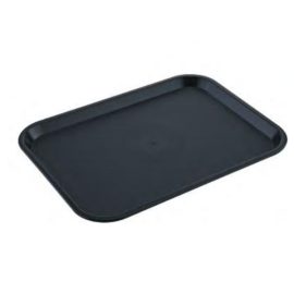 Plastic Serving Plate Black Color